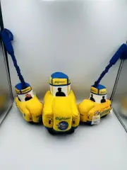 3x Wildwood Tram Car Plush Plushy With Sounds