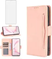 Compatible with Samsung Galaxy Note 10 Lite Wallet and Tempered Glass Screen