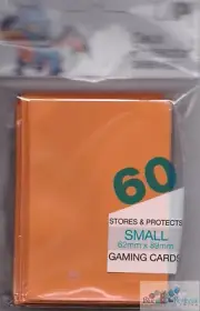 60 ULTRA PRO YUGIOH ORANGE DECK PROTECTOR CARD SLEEVES