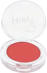Baluue Single Blush Makeup Portable Palette for Women Natural Finish Long-lasting Face Makeup Supplies Gentle Ingredients