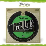 D'Addario Pro-Arte’ EJ25C Composite Core Flamenco Classical Guitar Strings Clear