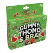 Hott Products Sweet & Sour Gummy Thong Bra
