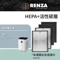 在飛比找momo購物網優惠-【RENZA】適用PHILIPS 飛利浦 AC5659 空氣