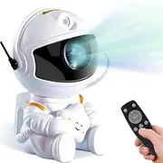 KOSU Astronaut Projector, Star Galaxy Light for Kids' Bedroom, Nebula Lamp with Remote - Timer, 360° Adjustable Spaceman Galaxy Projector, Night Light, Room Decor, Party Gift