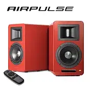 AIRPULSE A100 Plus 主動式音箱 紅色