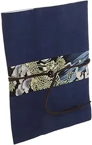Angoily Practical Cloth Book Cover Sleeve for Notebooks and Textbooks Stylish Book Protector with Artisan Craftsmanship for School and Home Use