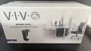 VIVO Adjustable Under Desk and Wall PC Mount | Computer Case Holder w Swivel