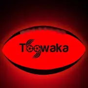 Kids FootballSize 3 Glow in The Dark Youth Football-Bright Football with LED ...
