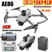 AE86 Pro Max Drone GPS FPV 3-axis Gimbal 4K HD Dual Camera Quadcopter 3 Battery