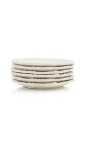 [Moda Domus] Set of 6 Lily Of The Valley Ceramic Salad Plates