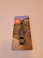 Ozark Trail 4 Function Whistle Thermometer Magnifier Compass Hiking Camping New