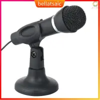 在飛比找蝦皮購物優惠-Mini Microphone with Stand 3.5