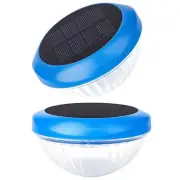 2Pcs Solar Floating LED Pool Lights - Multicolor - IP65