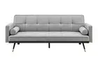 Ovela Billi Button Sofa Bed (Light Grey), Sofas, Furniture