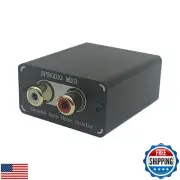 RCA Ground Loop Noise Filter Stereo Audio Noise Isolator Box Eliminate Common