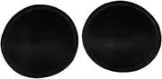 [STKARCV] Triangle Round Cups Chest Push Up Foam Sponge Pad for Swimsuit Padding Accessories Removeable(Black)