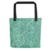 Faux Marble Tote Bag Faux Marble Beachglass Tote Bag