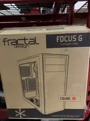 Fractal Design Focus G ATX Mid Tower Computer Case - Mystic Red...