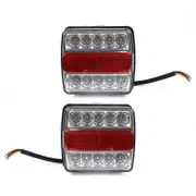 Replacement IP68 Rear Left Right LED Submersible Tail Lights Trailer Kit Boat Marker Waterproof ABS 12V Durable Practical