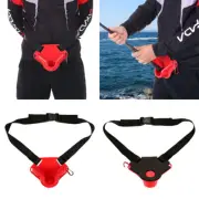 Adjustable Stand Up Fishing Waist Rod Holder Gimbal Fighting Belt Big Game Boat