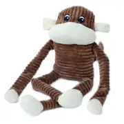 ZippyPaws Spencer the Crinkle Monkey Dog Toy Brown; 1 E