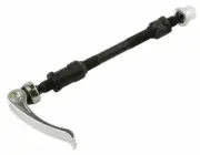 ABSOLUTE 175MM LONG QUICK RELEASE AXLE 3/8 W/ SKEWER FOR FREEWHEEL IN SILVER.