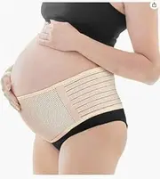 [Generic] 1 Top Recommended Maternity Belt - Breathable Lower Back and Pelvic Support - Comfortable Belly Band for Pregnancy - Prenatal Cradle for Baby - One Size,Nude Colour…