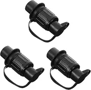 ULTECHNOVO 3pcs Cable Connector Cool Gadgets Extension Cable Extension Cord Cable Holder Cable Clip Wall Charger Outlet Adapter Plug Trailer Wiring Harness Connector Black Plastic