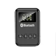 Car Bluetooth Wireless FM Transmitter Receiver Stereo Audio Adapter LED Display