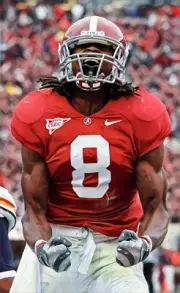 Classic Sports Prints - Alabama Football Julio Jones -Ready2Hang - HUGE canvas