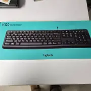 Logitech - K120 Full-size Wired Membrane Keyboard for PC NEW