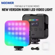 NEEWER RGB61 Magnetic RGB Video Light 360° Full Color On-Camera Led Video Light