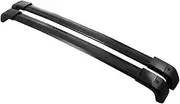 Roof Rack Outdoor SUV Roof Rack Luggage Rack Aluminum Compatible for Nissan X-Trail 08-13 Black 1year 2008-2013 CT-5825 CN