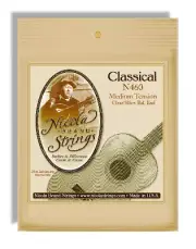 Nicola N460 Classical Guitar Strings; Medium tension - Ball End