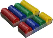 HOOTNEE Bingo Game 160pcs Opague Chips Bingo Supplies Bingo Marker for Educational Teaching Use