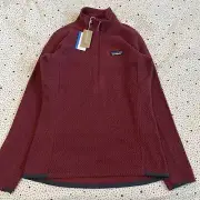 Patagonia Women's R1 Air Zip-Neck Fleece Pullover Jacket Size S Sequoia Red