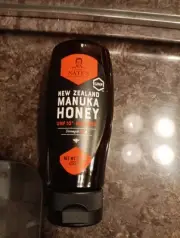 Nate's New Zealand Raw Manuka Honey UMF Certified 10+ | MGO 263+ 13.2 oz Squeeze