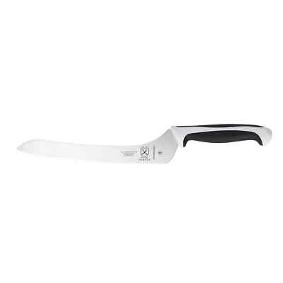 Mercer Culinary Millennia® 9" Offset Japanese Steel Wavy Edge Bread Knife