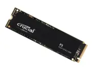 Crucial P3 1TB Gen3 NVMe SSD 3500/3000 MB/s R/W 220TBW 650K/700K IOPS 1.5M hrs M
