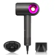 Hair Dryer, High-Speed Ionic Low Noise Blow Dryer with Diffuser for Fast Dryi...