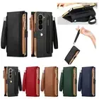 For Samsung Galaxy Z Fold 6 5 4 3 2 RFID Blocking Wallet Case Screen Protector