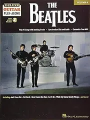 Hal Leonard The Beatles Music Book: Play 15 Songs with Backing Tracks - Synchronized Tab and Audio - Customize Your Mix!: 4, Multicolour