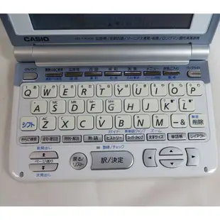 ੈ✿ CASIO電子辭典 EX-Word XD-T4000 铝合金外殼 功能完全正常 機能強大背光功能 廣辭苑