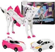 Toy Unicorn Carbot Mirinae Prime Unity Series 2in1 Transformation Action Figure Robot Vehicle Kids Gift Fun Playtime