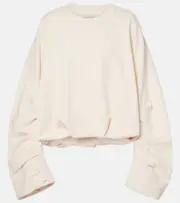 [Dries Van Noten] Dries Van Noten Cotton sweatshirt AU 10 white