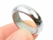 METEORITE RING MUONIONALUSTA US 6 1/2 – 5.96g #RING1192