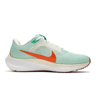 【NIKE 耐吉】慢跑鞋 Wmns Air Zoom Pegasus 40 女鞋 小飛馬 綠 橘 運動鞋(DV3854-300)