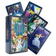 Alice in Wonderland Tarot Deck Card 78 Cards For Beginners Fortune Telling Prophecy Fate Divination Deck For Family Party Game