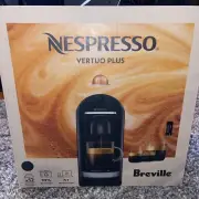 NEW -Nespresso VertuoPlus Deluxe by Breville, Black, BNV420BLK1BUC1