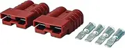 OEX 50A Anderson Connector Red - 5 Pairs With Terminals ACX2761B